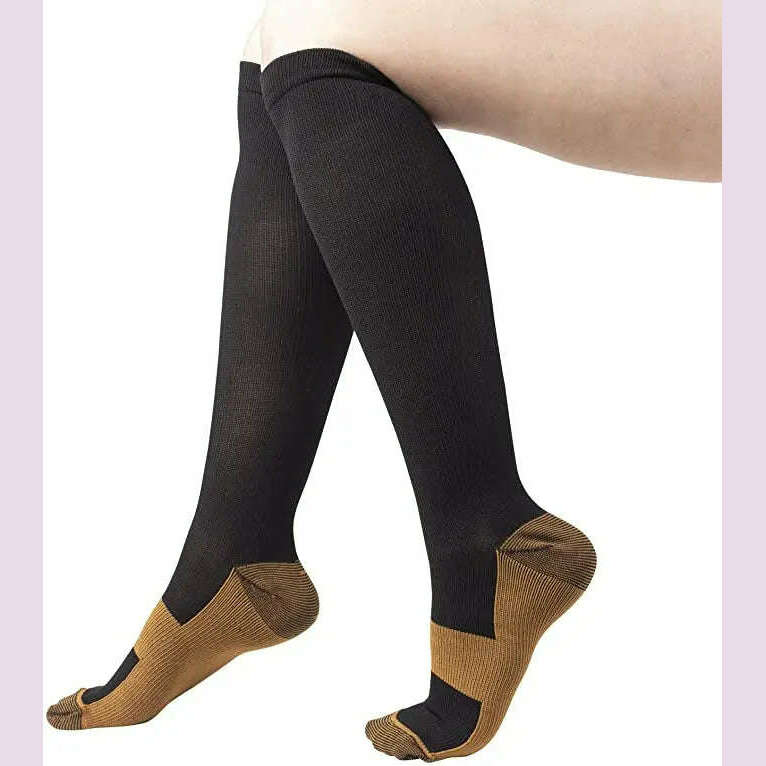 New Arrival Stockings Compression Golf Sport Socks Medical Nursing Stockings Prevent Varicose Veins Socks Fit For Rugby Socks - KIMLUD