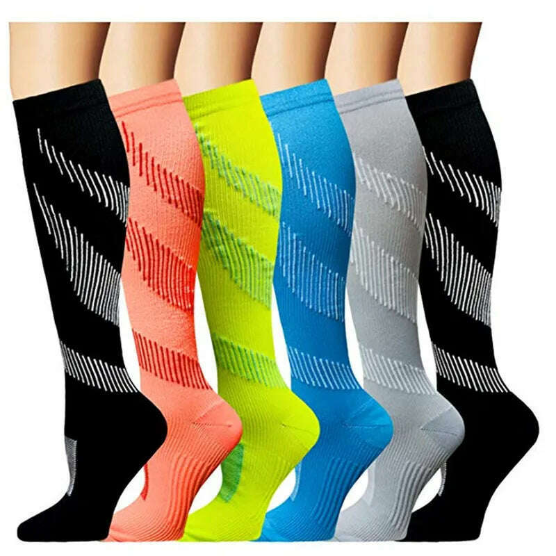 New Arrival Stockings Compression Golf Sport Socks Medical Nursing Stockings Prevent Varicose Veins Socks Fit For Rugby Socks - KIMLUD