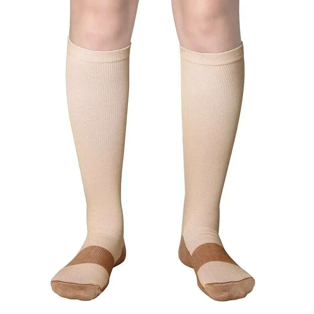 New Arrival Stockings Compression Golf Sport Socks Medical Nursing Stockings Prevent Varicose Veins Socks Fit For Rugby Socks - KIMLUD