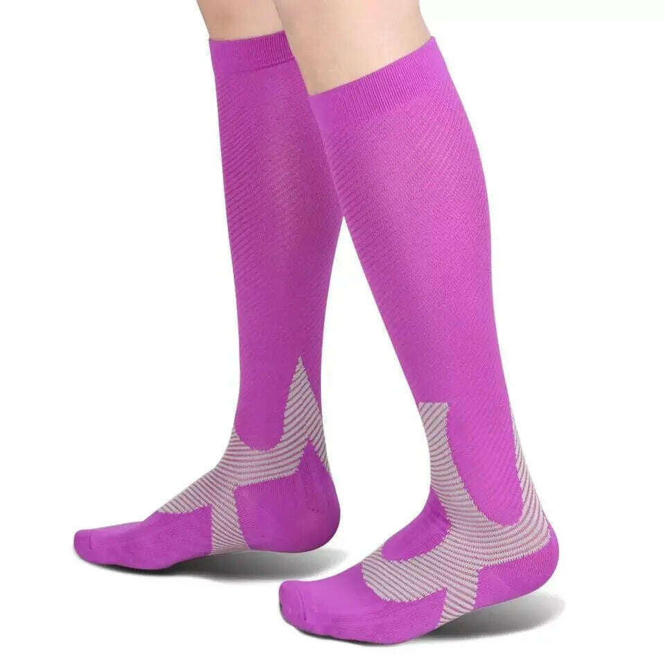 New Arrival Stockings Compression Golf Sport Socks Medical Nursing Stockings Prevent Varicose Veins Socks Fit For Rugby Socks - KIMLUD