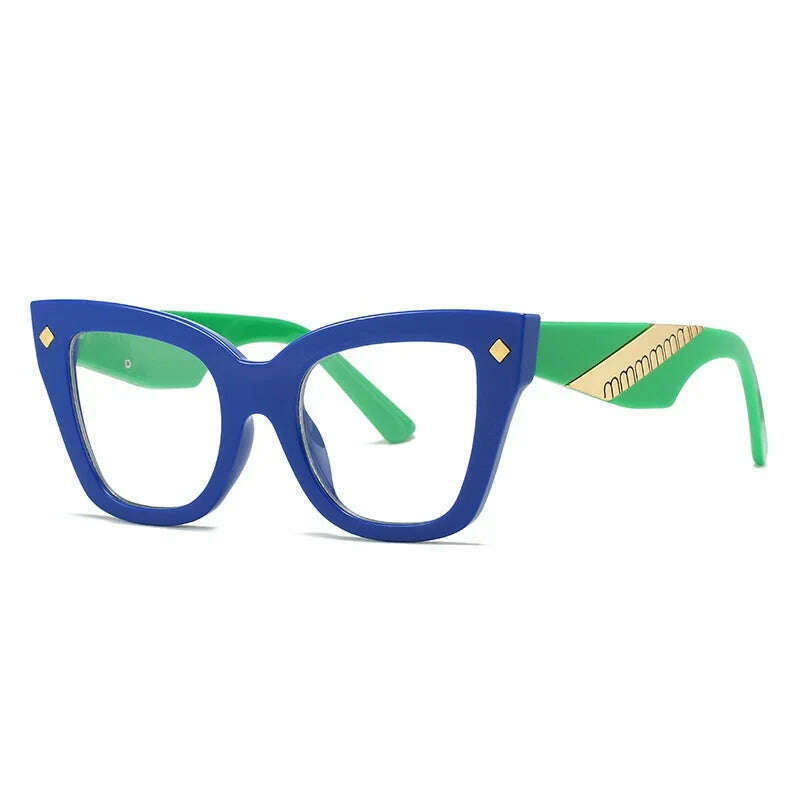 New Cat Eye Sunglasses Women Vintage Men Square Shades Brand Designer Gafas Luxury Sun Glasses Frame UV400 Eyewear Oculos - KIMLUD