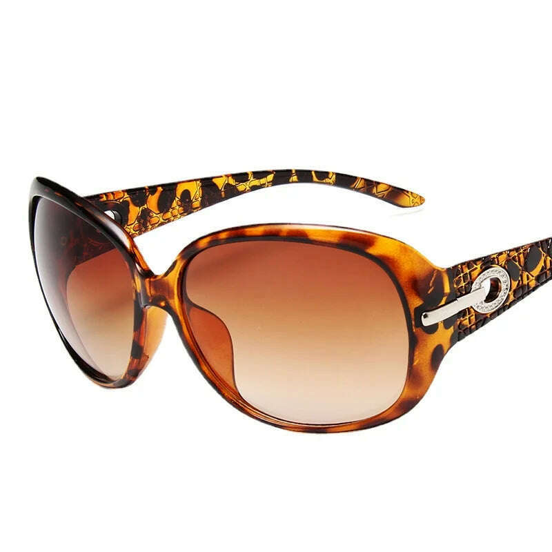 New Fashion Oversized Sunglasses Woman Personality Outdoor Sport Sun Glasses Female Vintage Brand Eyewear UV400 Oculos De Sol - KIMLUD