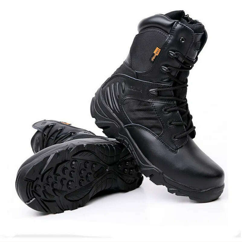 New Men&#39;s Military Boots Special Forces Tactical Desert Combat Boots Lace-up Army Boots Winter Ankle Boots Men Plus Size 39-47 - KIMLUD