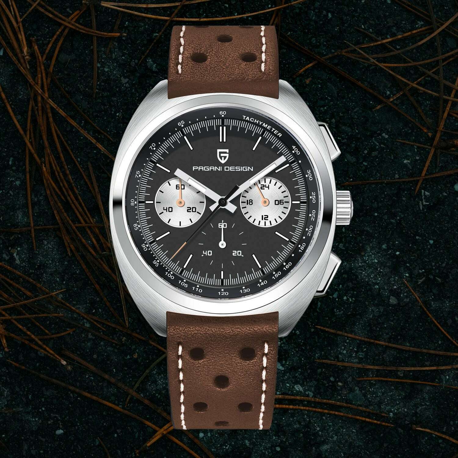 KIMLUD, PAGANI DESIGN 2024 NEW Turtle Back Chronograph 1782 Watch for Man Fashion Men's Quartz Watch Luminous relogios masculino, KIMLUD Womens Clothes