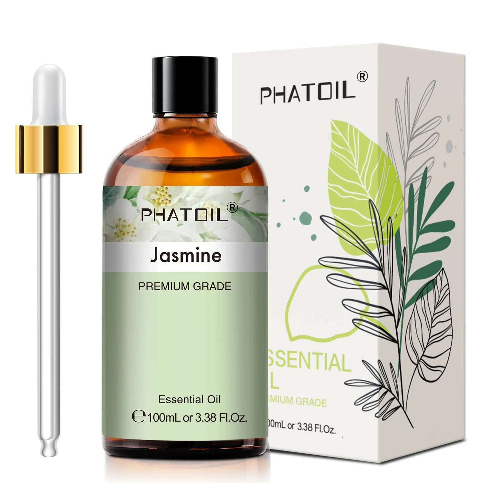 PHATOIL 100ML Eucalyptus Vanilla Essential Oils For Candle Making DIY Soap Lavender Bergamot Cinnamon 1 Piece Essential Oil - KIMLUD