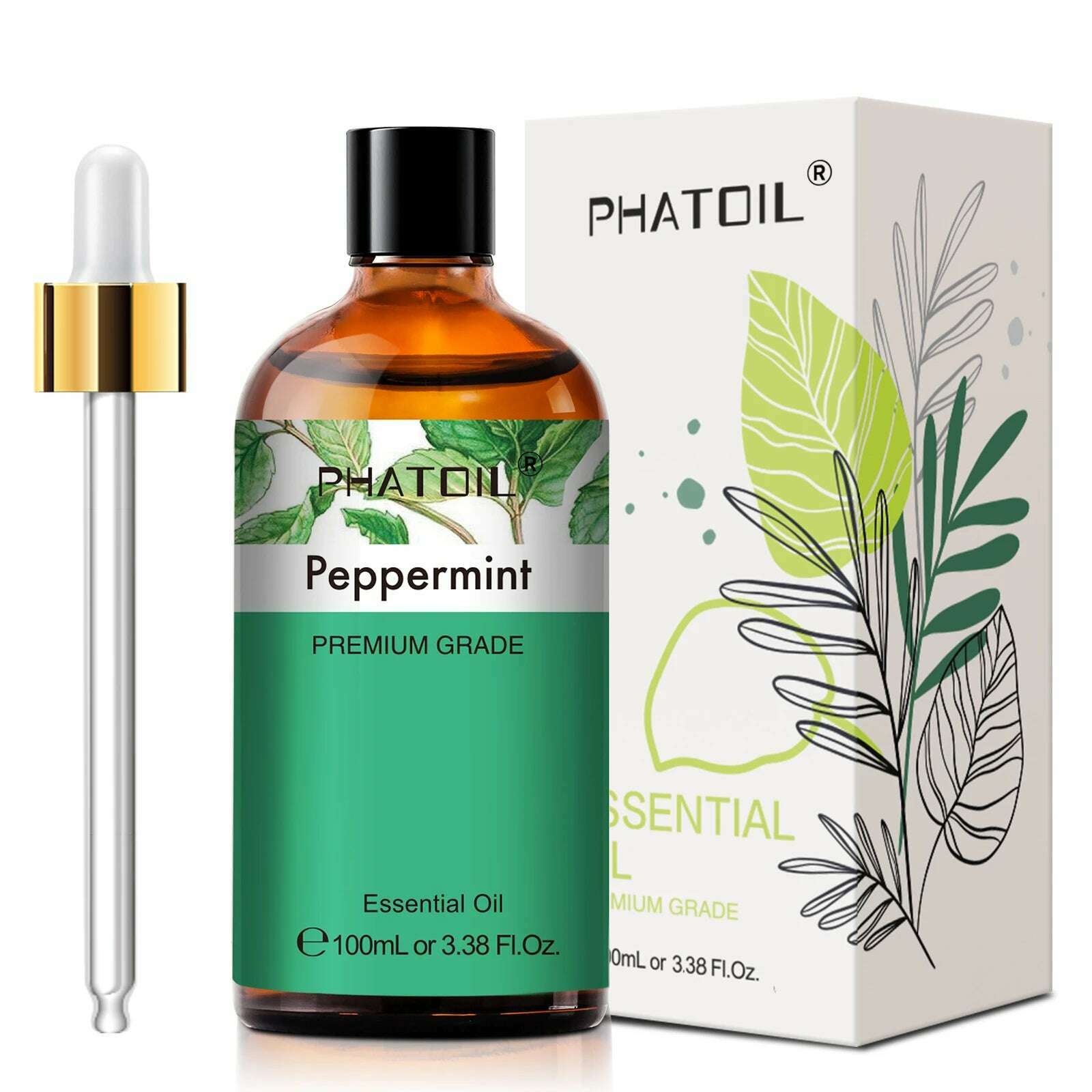 PHATOIL 100ML Eucalyptus Vanilla Essential Oils For Candle Making DIY Soap Lavender Bergamot Cinnamon 1 Piece Essential Oil - KIMLUD