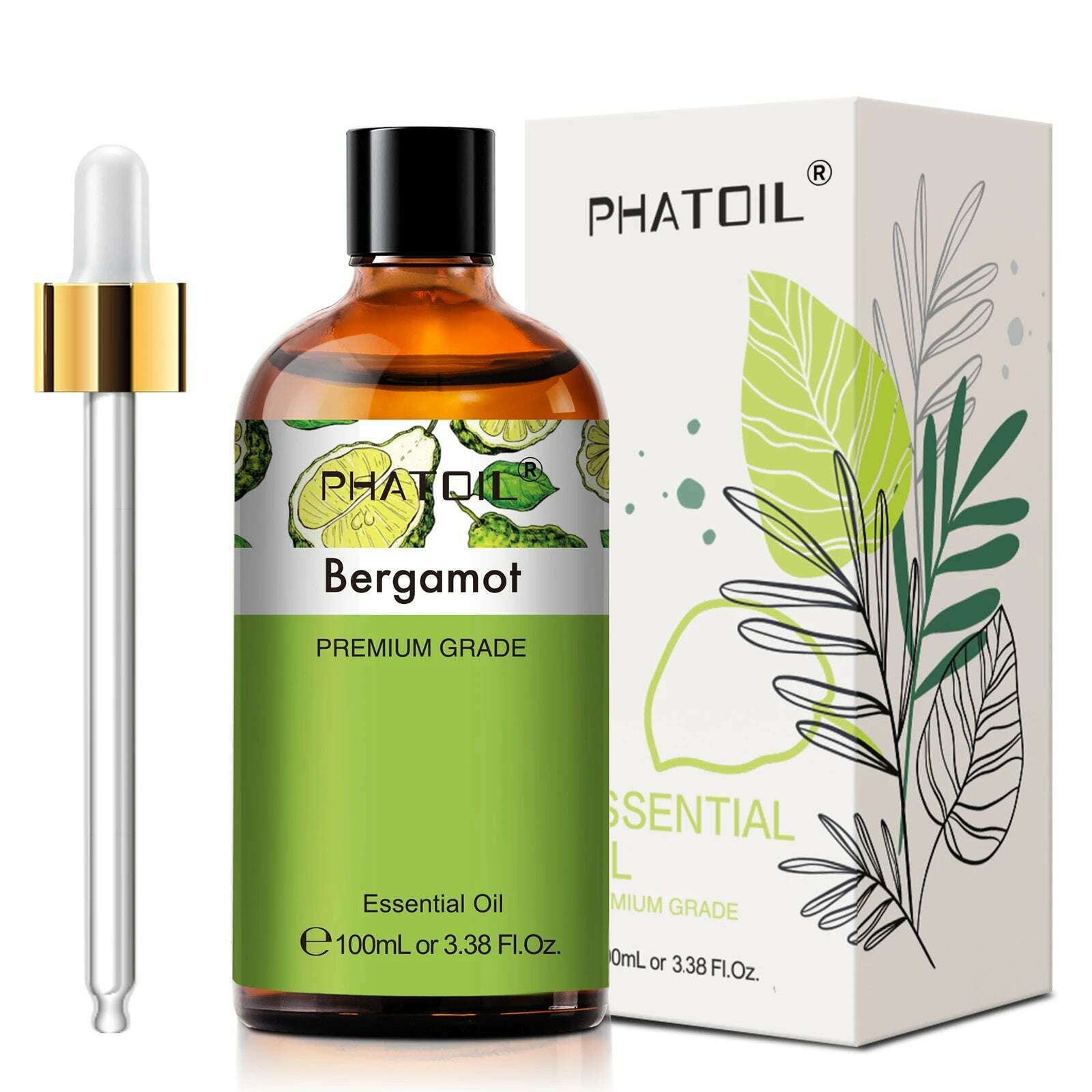 PHATOIL 100ML Eucalyptus Vanilla Essential Oils For Candle Making DIY Soap Lavender Bergamot Cinnamon 1 Piece Essential Oil - KIMLUD