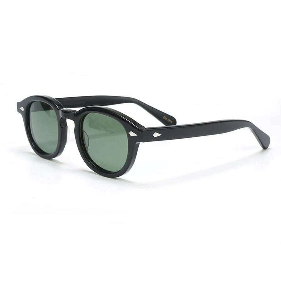 Polarized Sunglasses Men Brand Lemtosh Johnny Depp Sun Glasses Lens Woman Luxury Vintage Acetate Driver's Shade - KIMLUD
