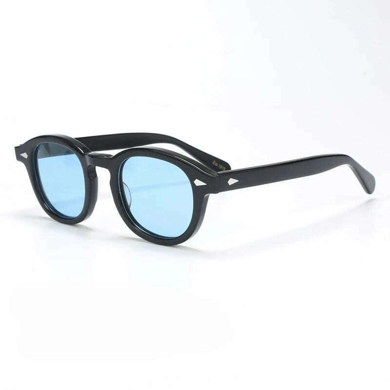 Polarized Sunglasses Men Brand Lemtosh Johnny Depp Sun Glasses Lens Woman Luxury Vintage Acetate Driver's Shade - KIMLUD