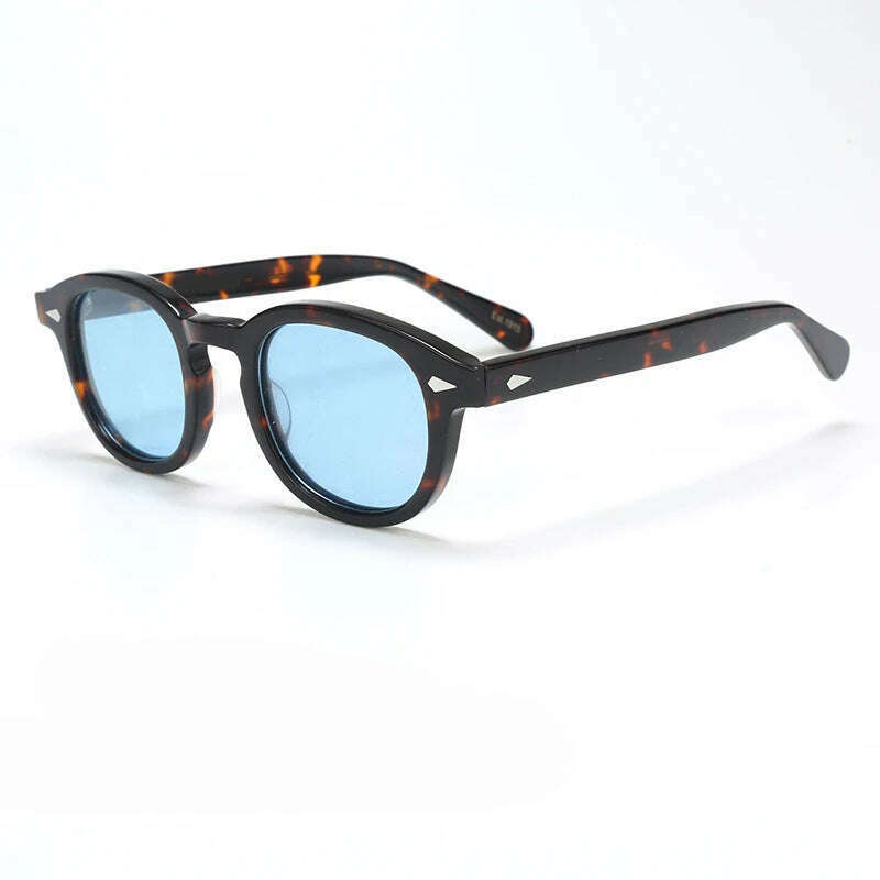 Polarized Sunglasses Men Brand Lemtosh Johnny Depp Sun Glasses Lens Woman Luxury Vintage Acetate Driver's Shade - KIMLUD