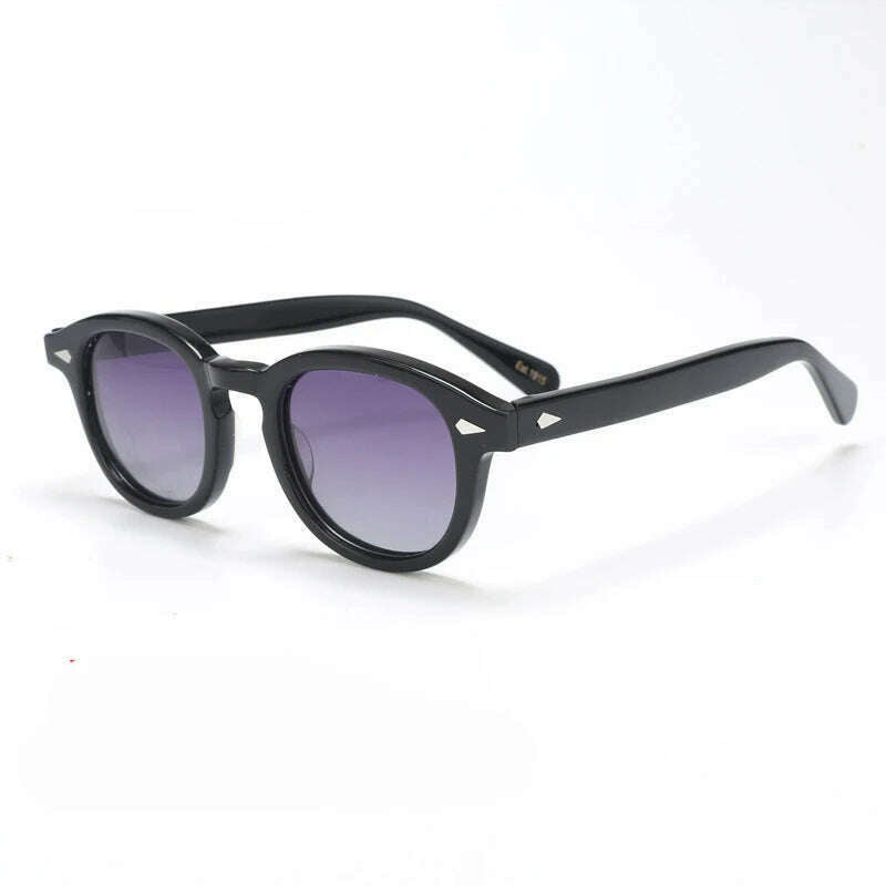 Polarized Sunglasses Men Brand Lemtosh Johnny Depp Sun Glasses Lens Woman Luxury Vintage Acetate Driver's Shade - KIMLUD
