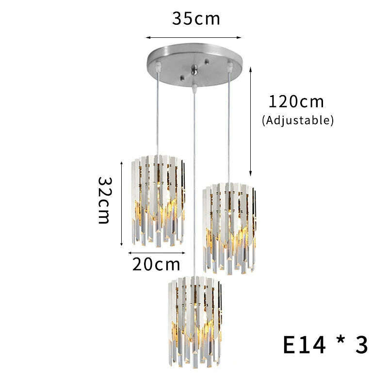 Small Round Gold k9 Crystal Modern Led Chandelier for Living Room Kitchen Dining Room Bedroom Bedside Luxury Indoor Lighting - KIMLUD