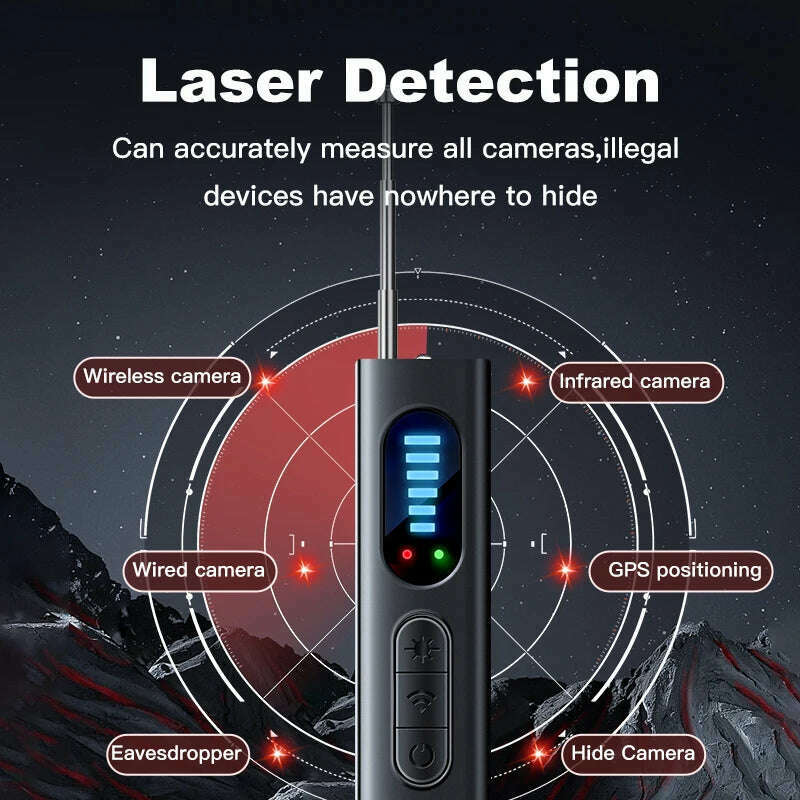 KIMLUD, T18 hidden camera detector, camera detector, insect and hidden camera detector, RF signal scanner, home wireless charging, offic, KIMLUD Womens Clothes