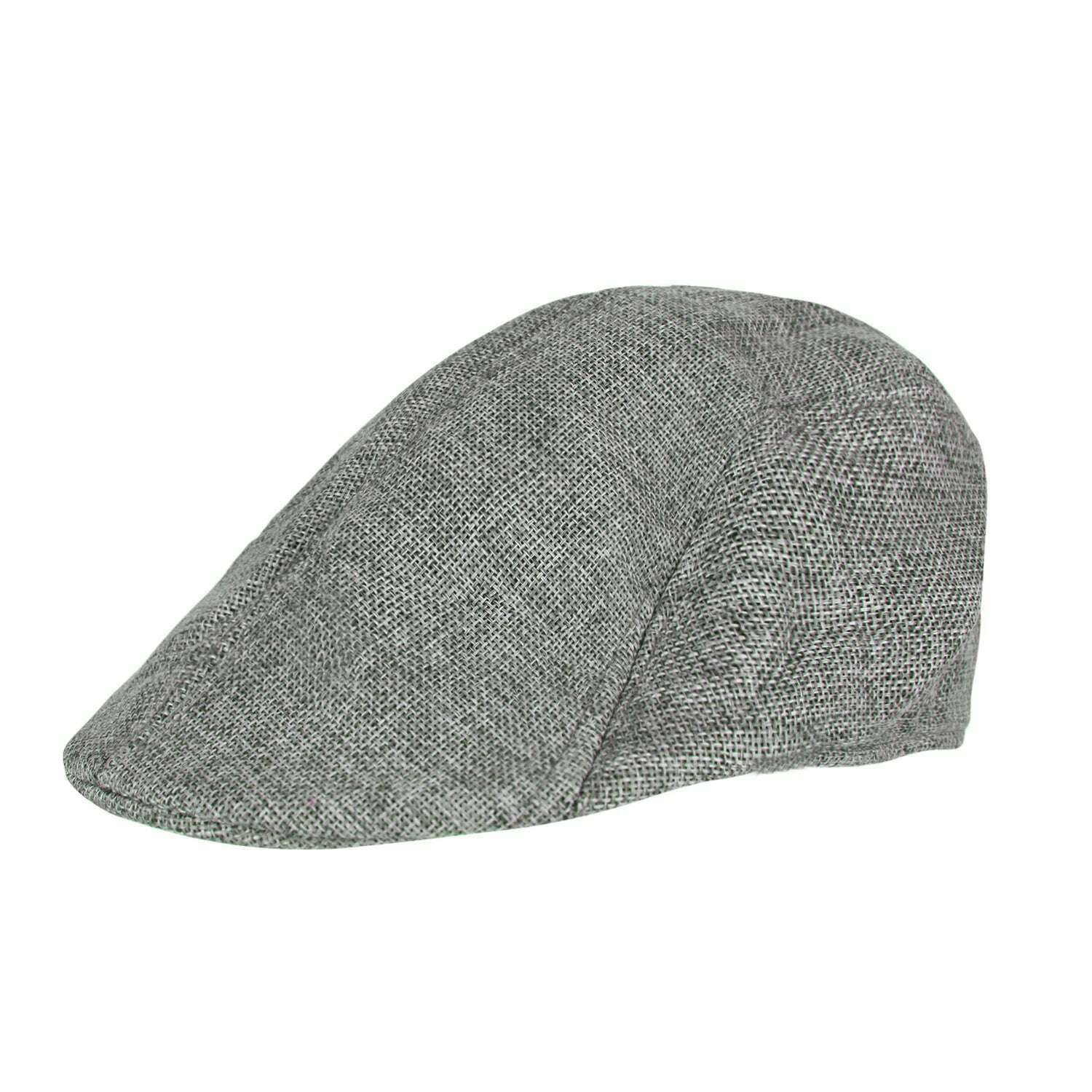 Vintage Newsboy Caps Men Women Berets Hat Classic Plaid Stripe Beret Winter Cotton Flat Cap British Painter Hats Herringbone Hat - KIMLUD