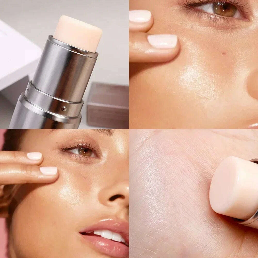 Water Light Shimmer Highlighter Blush Stick Waterproof Face Contour Illuminator Lasting Brighten Face Contouring Rouge Cosmetics - KIMLUD