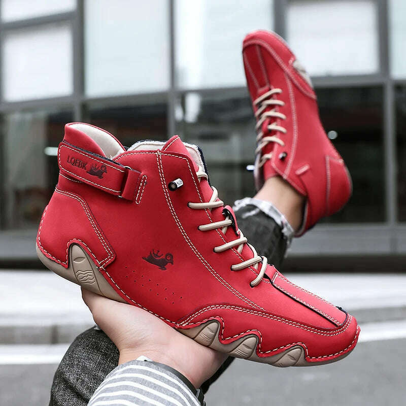 KIMLUD, Women Fashionable Sports and Leisure Shoes Comfortable and Breathable Free of Shipping 2024 High Top Shoes Non Slip Men's Shoes, KIMLUD Womens Clothes